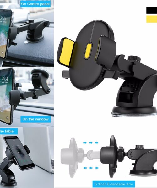 Car Phone Holder Long Rod Telescopic