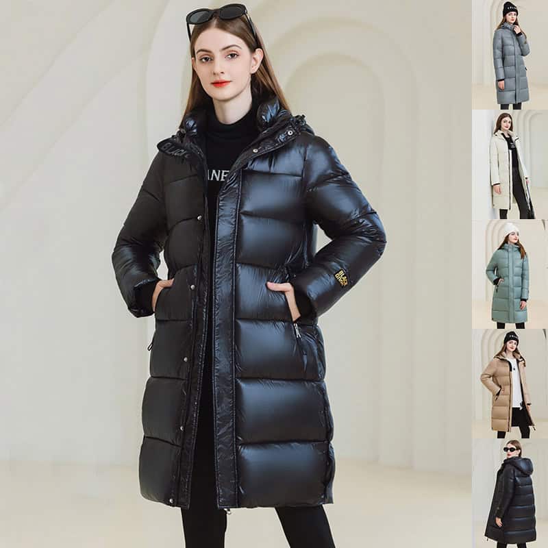 Winter Warm Hooded Coat With Pockets Fashion