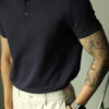 Men's Polo Shirt Lapel Young Business Short Sleeve