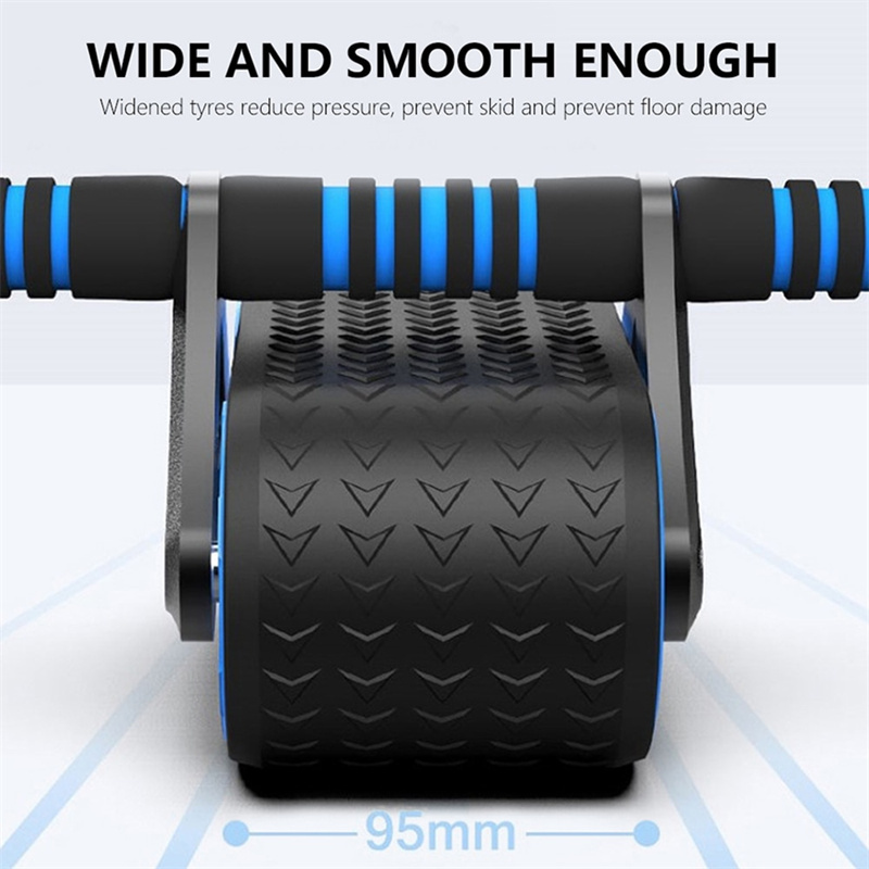 Ab Wheel Roller Automatic Rebound Waist Trainer for Home