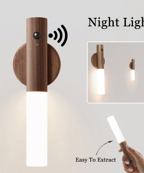 LED USB Magnetic Wireless Night Light with PIR Motion Sensor