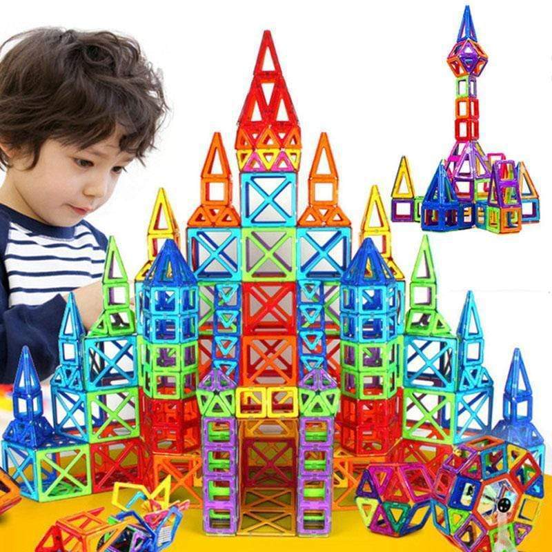 Magnetic Building Blocks Toys Kids DIY Construction Set