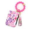 Floral Print Leather Card Holder Wallet for Women