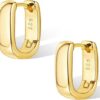 U-shaped High-Grade Oval Earrings for Women
