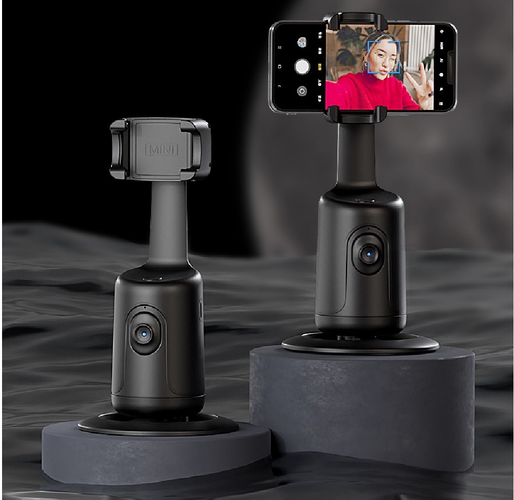 AI Auto Face Tracking Gimbal Smartphone Holder Stabilizer
