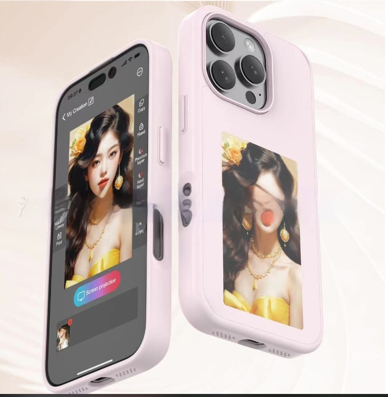 E-ink Screen Phone Case Personalized Luxury Battery-Free