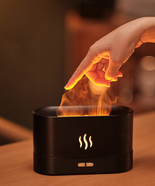 Fire Flame Aroma Diffuser Ultrasonic Humidifier 2022