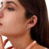 U-shaped High-Grade Oval Earrings for Women