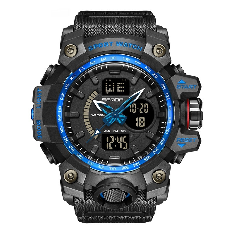 Youth Fashion Trend Cool Men's Electronic Watch