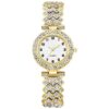 Luxury Women's Watch Set Silver Strap Quartz Bracelet Gift