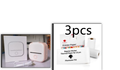 Mini Thermal Label Printer Bluetooth for Home & Students