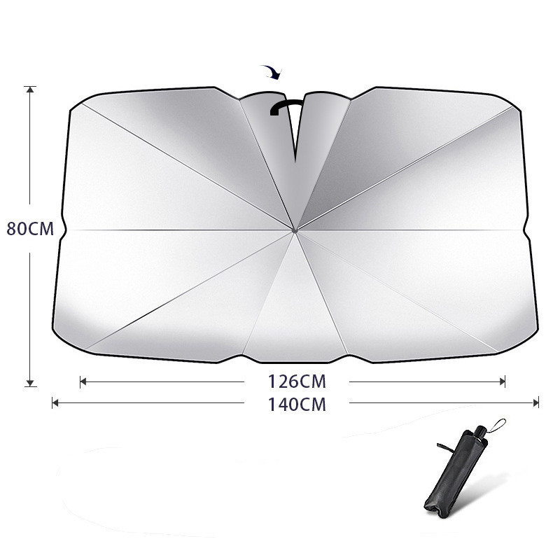 Foldable Car Sun Shade Umbrella UV Protection Cover