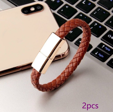 Bracelet USB Charger Cable for iPhone 14/13 USB-C & Micro
