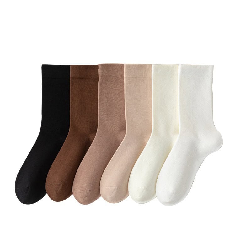 6 Pairs These Socks Are Made From Pure Cotton