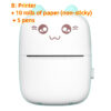 Mini Printer Portable Mini Bluetooth WiFi