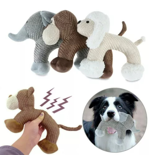 Dog Chew Toys for Small & Large Dogs Interactive Squeaky