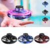 Mini LED UFO Spinner Drone Toy Flying Gyro for Kids