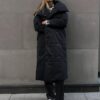 Fashion Large Lapel Long Coat Winter Warm Cotton Jacket