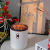 Volcanic Flame Aroma Diffuser USB Portable Humidifier Lamp