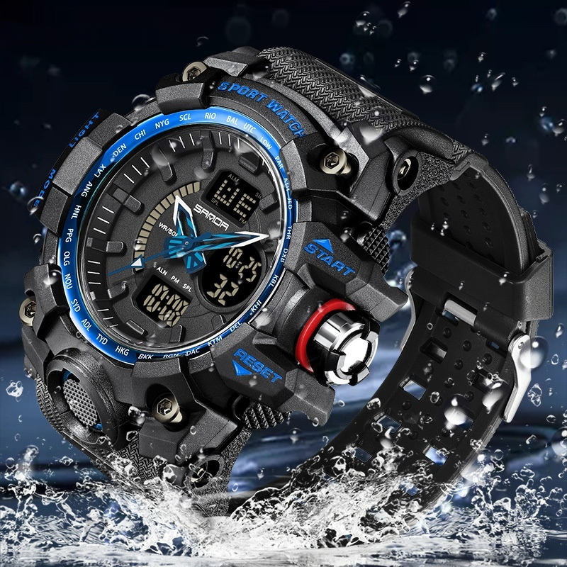 Youth Fashion Trend Cool Men's Electronic Watch