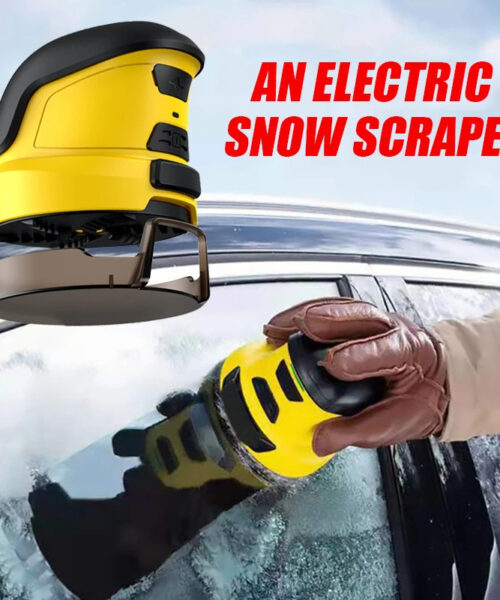 Cordless Electric Ice Scraper Durable Portable for Cars