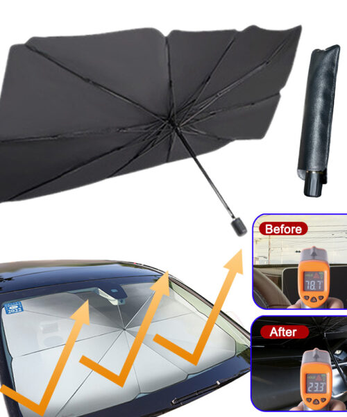Foldable Car Sun Shade Umbrella UV Protection Cover