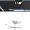 Foldable Car Sun Shade Umbrella UV Protection Cover