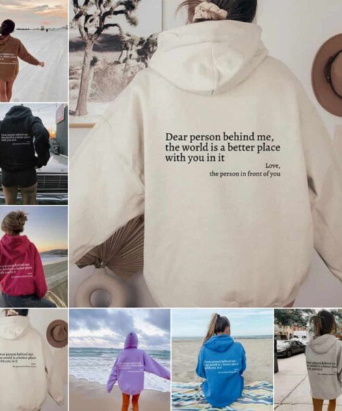 Printed Hoodie Unisex Trendy Hoodies