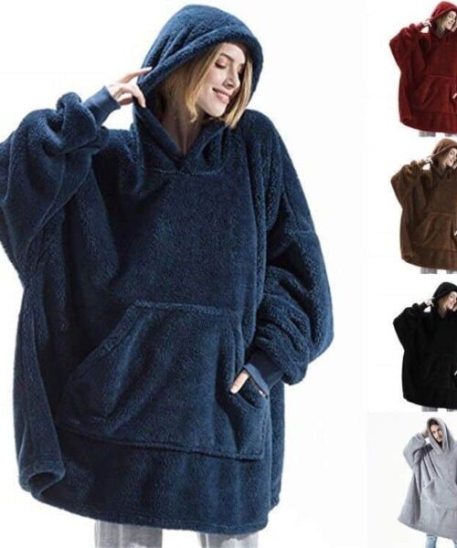 Hoodie Sweatshirt With Big Pocket Tops Sweater Comfortable