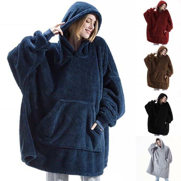 Hoodie Sweatshirt With Big Pocket Tops Sweater Comfortable