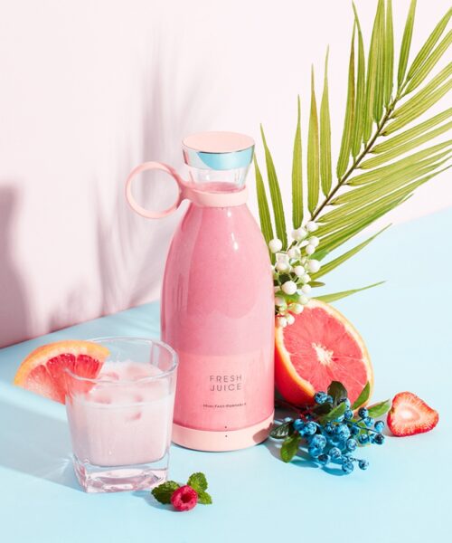350ML Electric Juicer Blender USB Rechargeable Portable