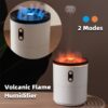 Volcanic Flame Aroma Diffuser USB Portable Humidifier Lamp