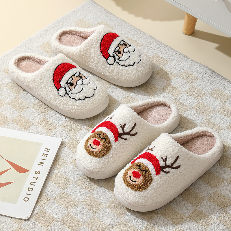 Couples Winter Warm Furry Shoes