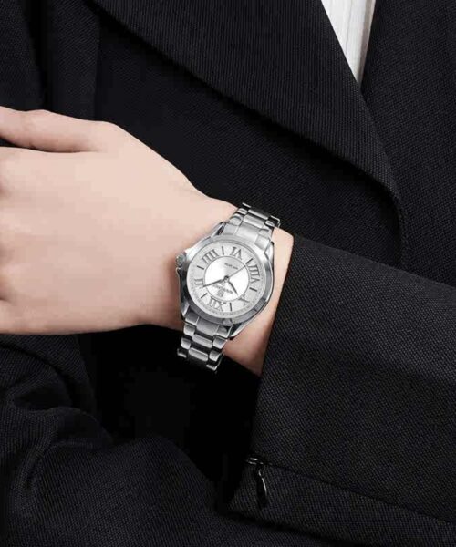 Minimalist Stylish Ladies' Wristwatch with Aesthetic Design