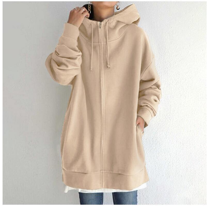 Women's Hoodie Full-Zip Hoodie Sweatshirt