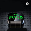 Wireless Bluetooth Headset with Smart Display and Light