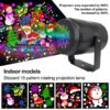 Christmas Party Lights Snowflake Projector Light Led