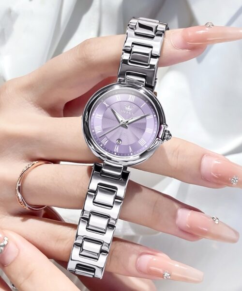 Scale Quartz Luminous Waterproof Women's Watch Calendar