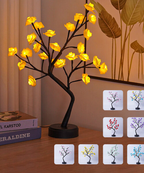 Flower Tree Table Lamp USB Operated Fairy Night Light
