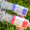 Bubble Gun Rocket 69 Holes Automatic Blower for Kids