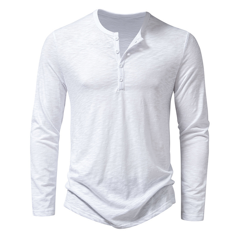 Mens Clothing Long Sleeve T-shirt Fashion