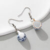 Blue and White Ceramic Chinese Tea Cup with Ear Hook