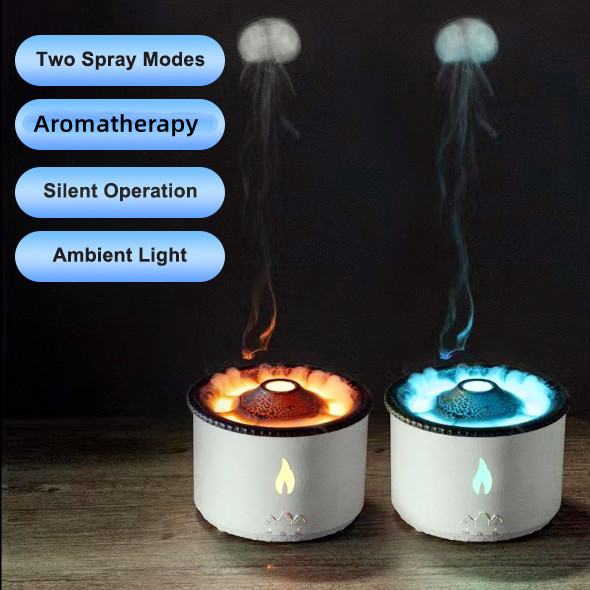 Creative Ultrasonic Essential Oil Volcano Aromatherapy Diffuser