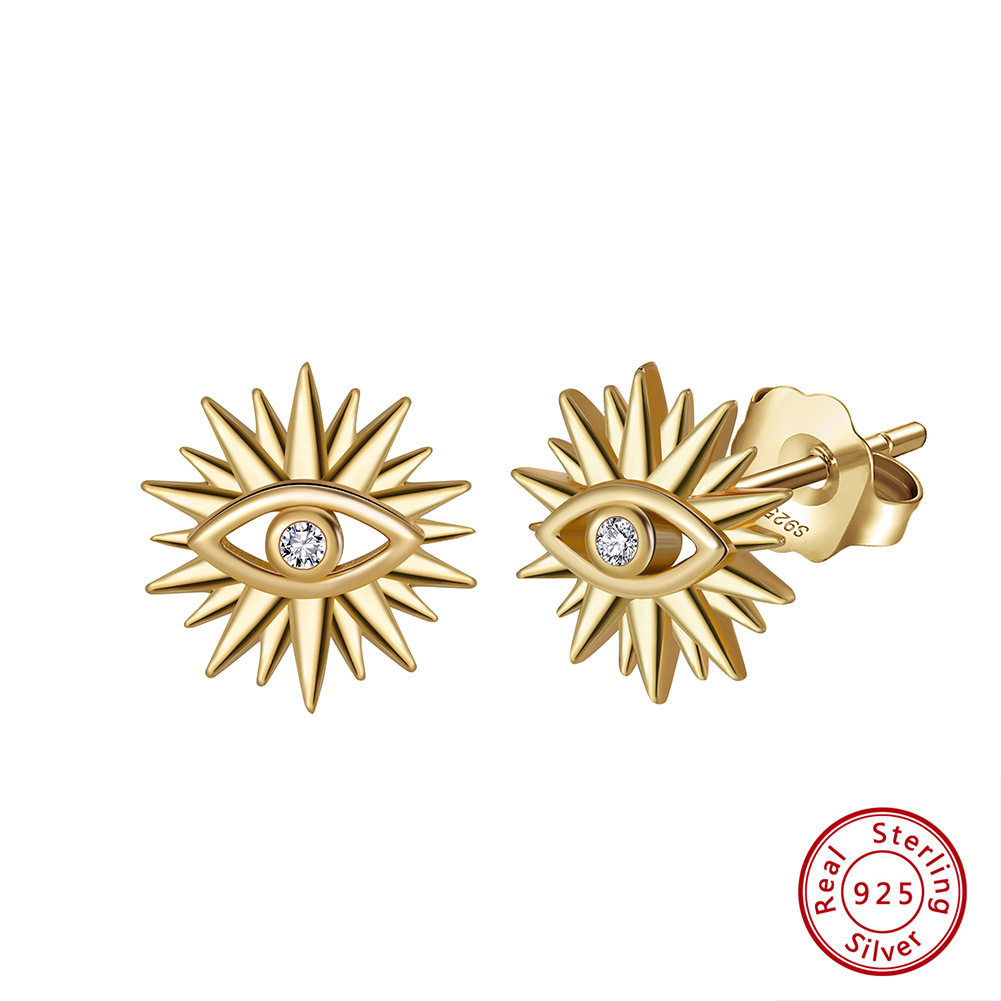 S925 Sterling Silver Stud Earrings