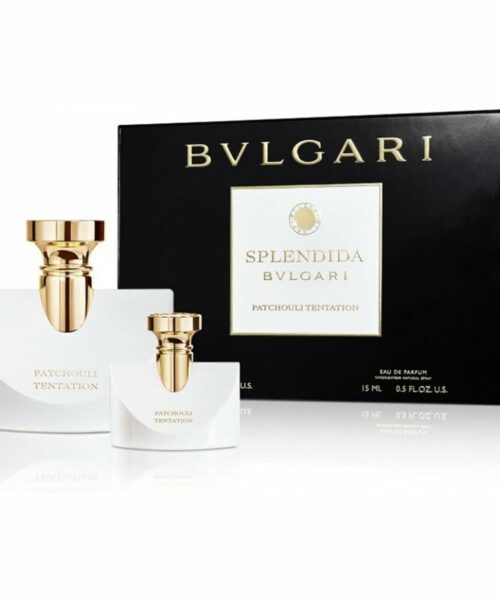 Women's Perfume Set Bvlgari Splendida Patchouli Tentation EDP 2 Pieces
