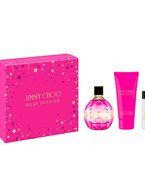 Women's Perfume Set Jimmy Choo ROSE PASSION 3 Pieces