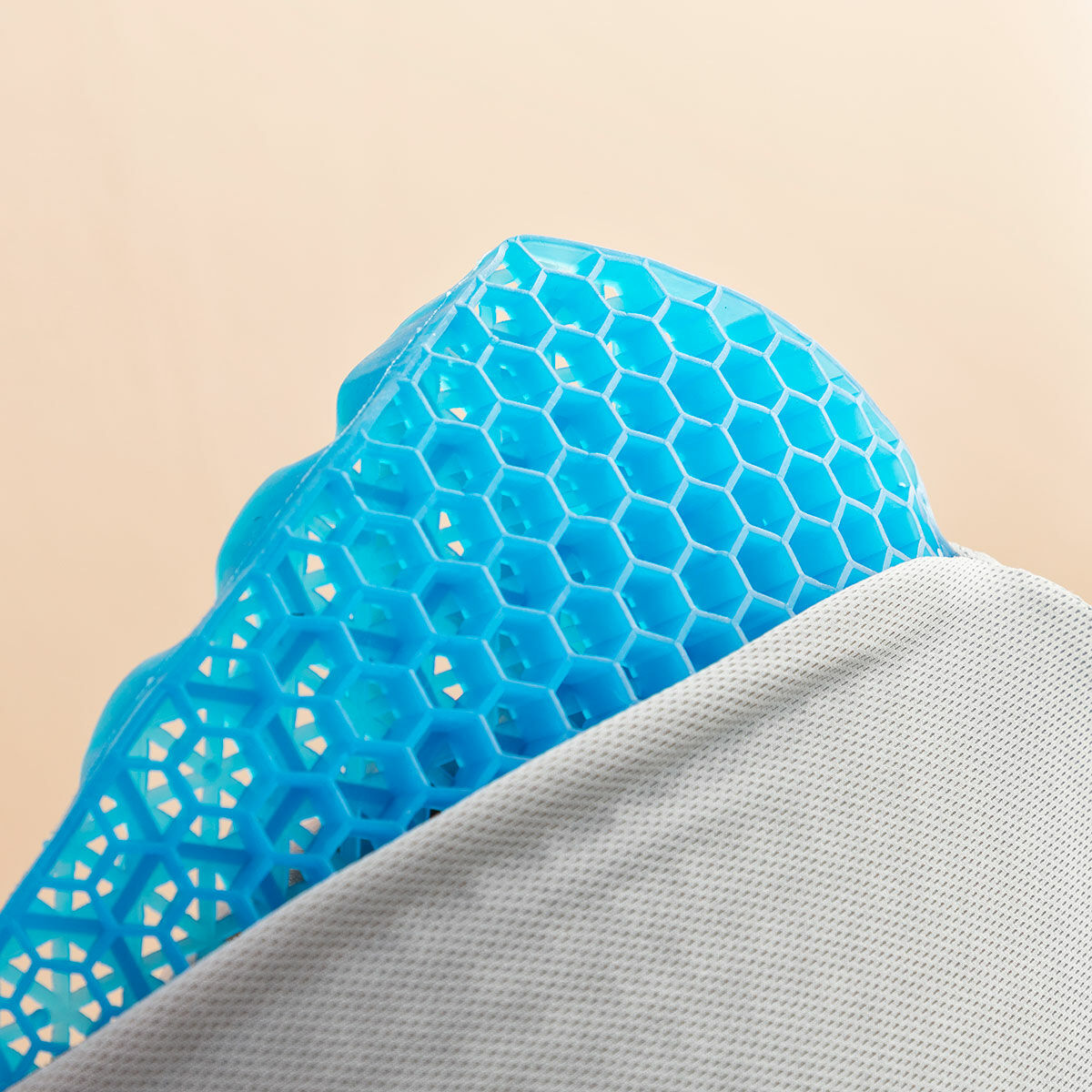 Gel Lumbar Cushion with Removable Cover Glushion InnovaGoods
