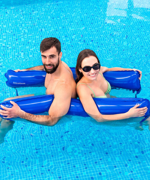 Double Floating Water Hammock for Swimming Pool Twolok InnovaGoods