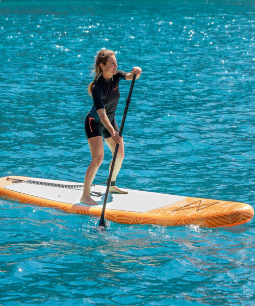 2-in-1 Inflatable Paddle Surf Board with Seat and Accessories Siros InnovaGoods 10'5" 320 cm