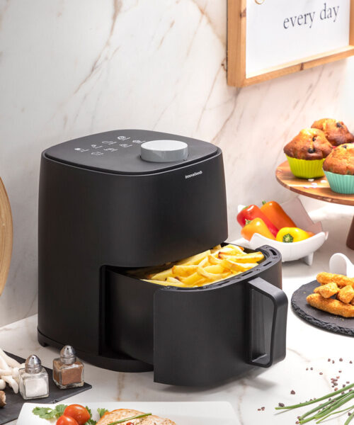 Air Fryer InnovaGoods Fryinn Lite 2000 Black 1200 W 2 L